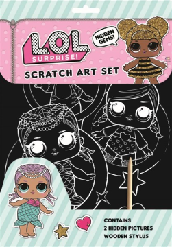 LOL Surprise Scratch Art Set, Imagini razuibile (3071/LOLSA-2)