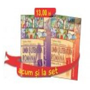 Set caiete Limba romana pentru clasa a IV-a (partea intai si partea a doua)