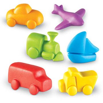 Set pentru sortat si numarat - Vehicule