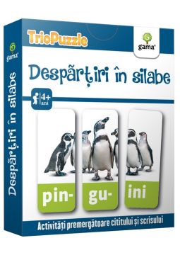 Despartiri in silabe - Triopuzzle (Gama)