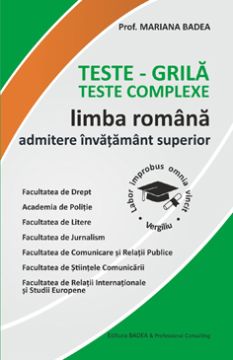 Teste admitere facultate - cf. DOOM 2 (Badea)