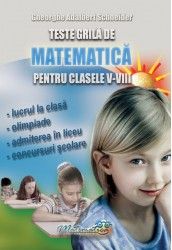 Teste grila de matematica pentru clasele 5 - 8 (Hyperion)