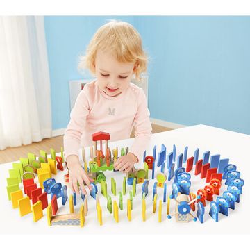 BigJigs Domino din lemn