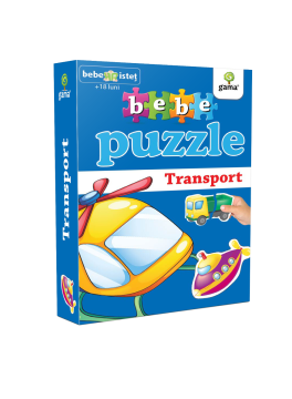 Mijloace de transport - Bebe puzzle (Gama)