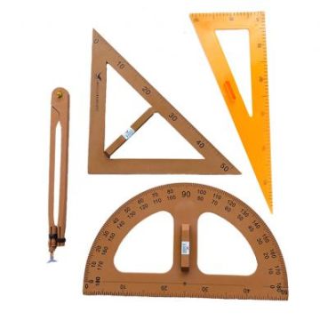 Trusa geometrie pentru tabla scolara creta
