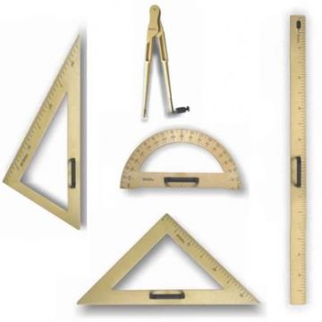 Trusa geometrie pentru tabla scolara