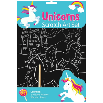 Unicorn Scratch Art Set, Imagini razuibile (3126/UNSA)