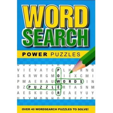 Wordsearch Books, Gaseste cuvintele in limba engleza (Albastru) (1671/WSBK1-4)