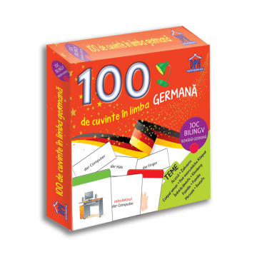 100 de cuvinte in limba germana - Joc bilingv (DPH)