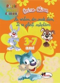Nu vorbim, din coada dam, / Sa ne ghiciti asteptam(puzzle;planse de colorat;cadou creioane colorate) (Aramis)